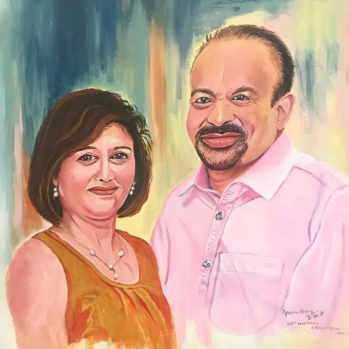 A Journey of Love- a painting by Aparna Shere