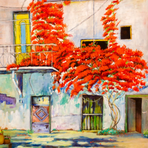 Call of the Fall - Painting by Aprana Shere