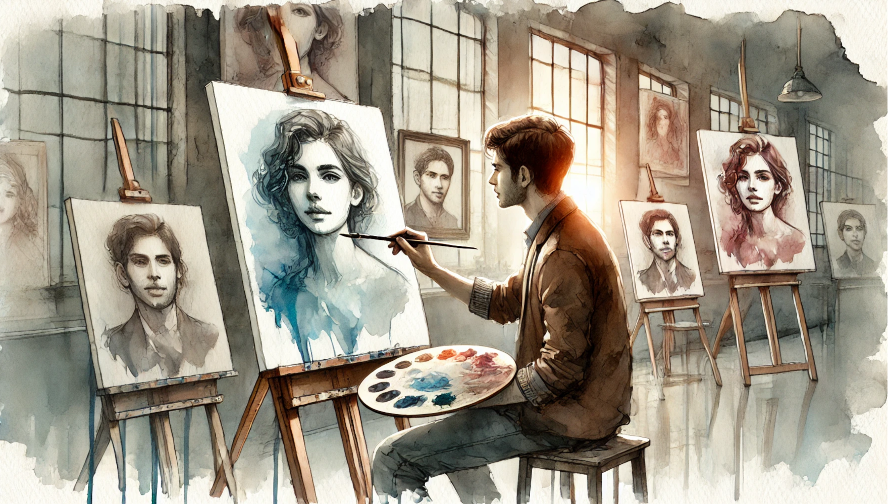 The Nuances of Portrait Painting: Capturing Essence, Emotion, and Identity