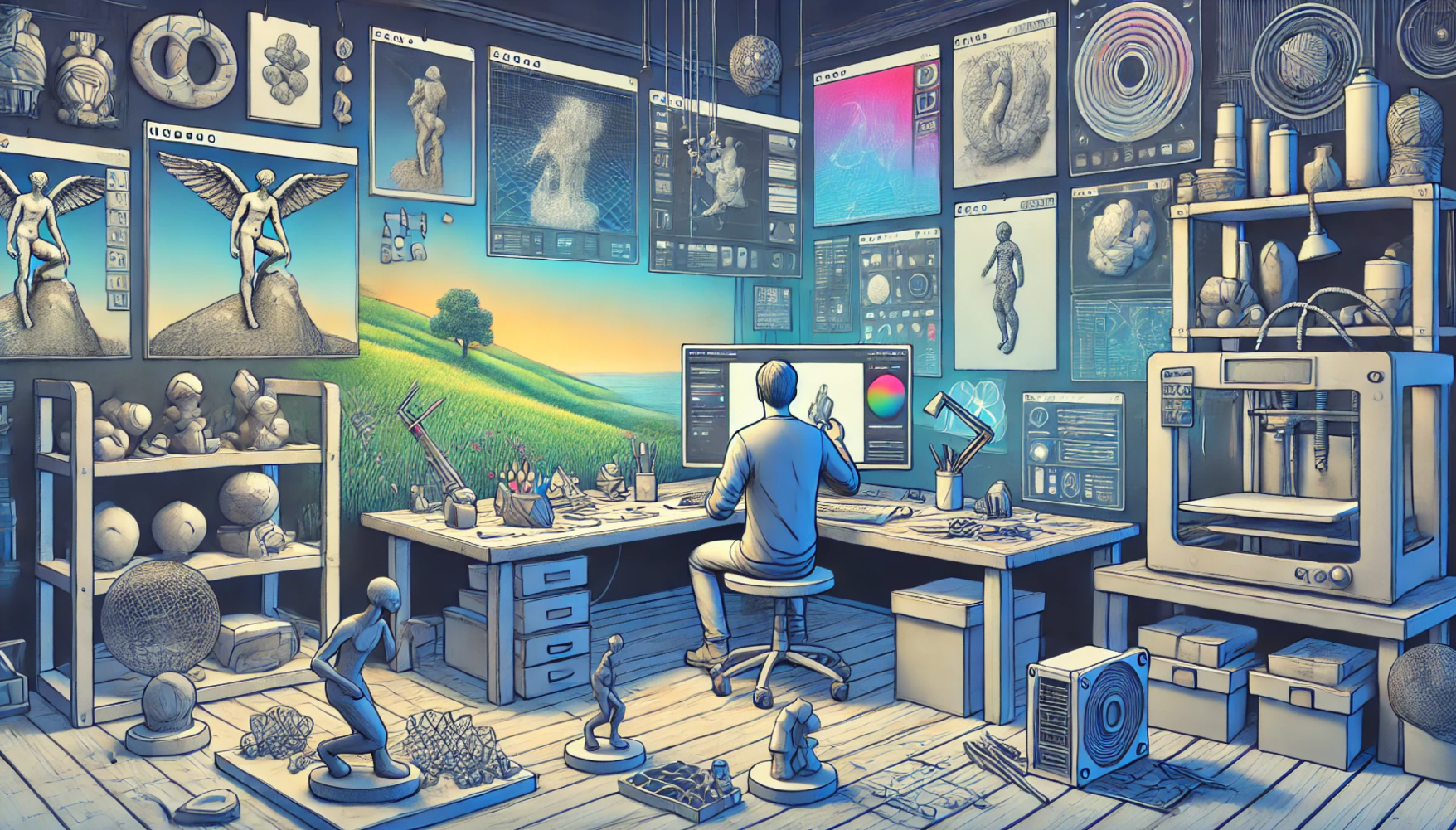 Behind the Scenes of 3D Art