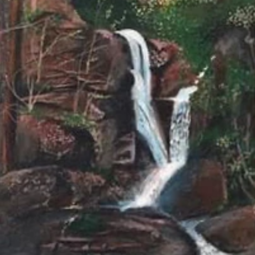 Wise Waters - Painting by Aparna Shere