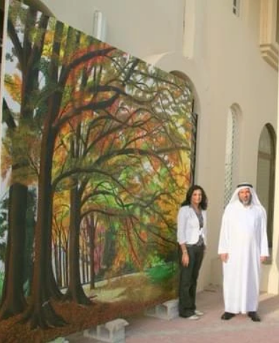 Branching Beauty - Mural By Aparna Shere