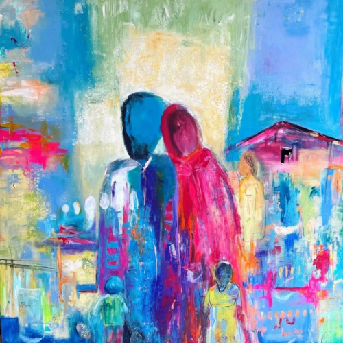 Solidarity - Painting by Aparna Shere