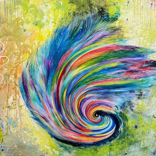Swirlwind - Painting by Aparna Shere