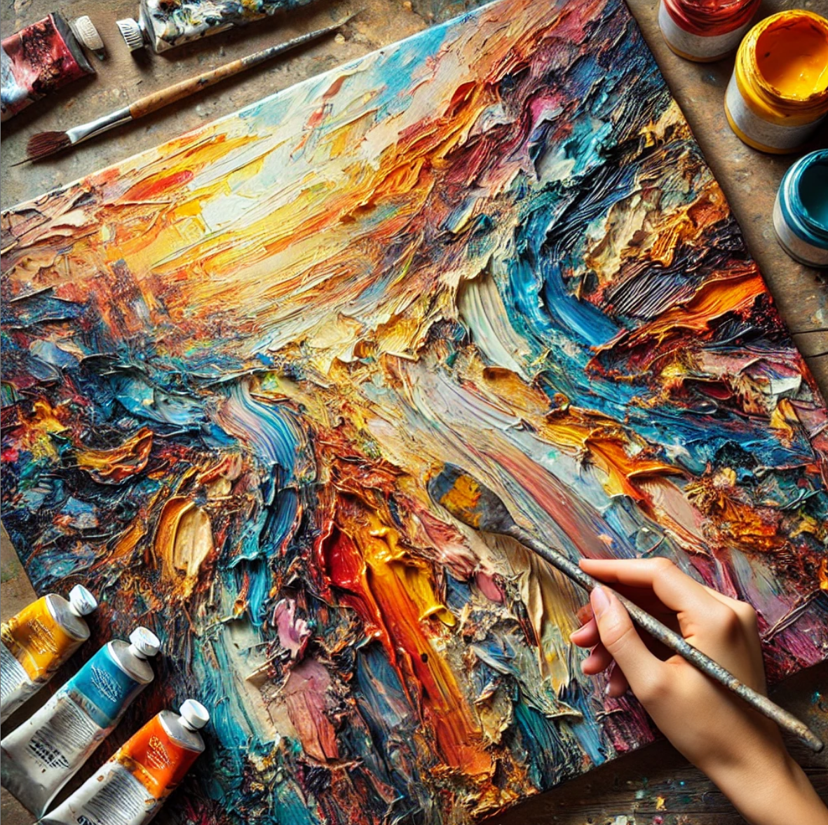 Textured Painting Workshop