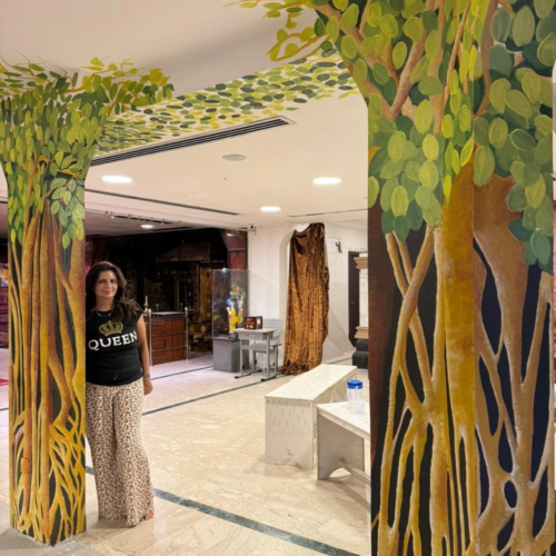 Whispering Woods - Mural by Aparna Shere